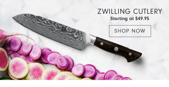 Zwilling Cutlery Starting at $49.95 - SHOP NOW