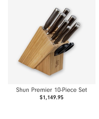 Shun Premier 10-Piece Set $1,149.95