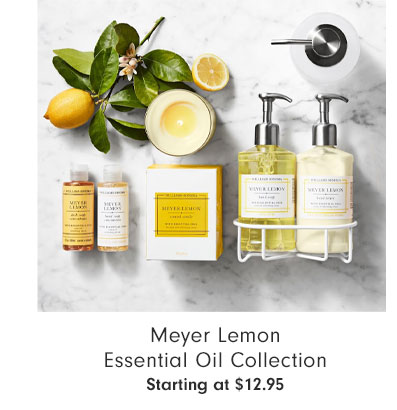 Meyer Lemon Essential Oil Collection Starting at $12.95