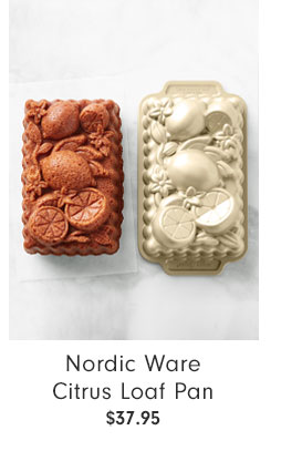 Nordic Ware Citrus Loaf Pan $37.95