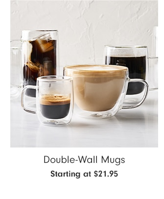 Double-Wall Mugs - Starting at $21.95