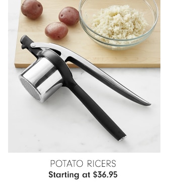 Potato Ricers - Starting at $36.95