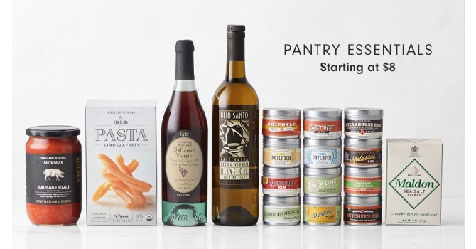 Pantry Essentials - Starting at $8