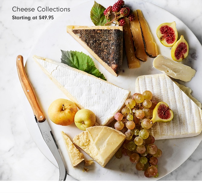 Cheese Starting at $29.95