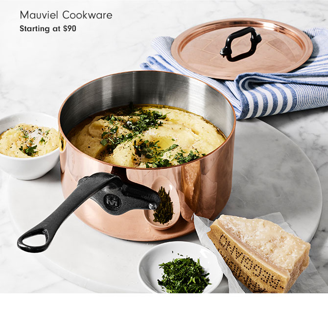 Mauviel Cookware Starting at $90