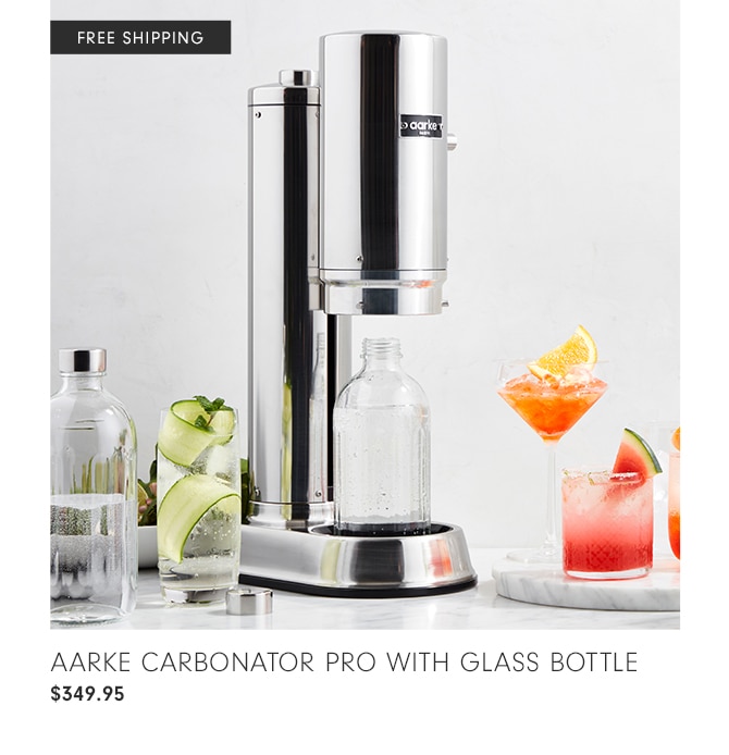 Aarke Carbonator Pro with Glass Bottle - $349.95