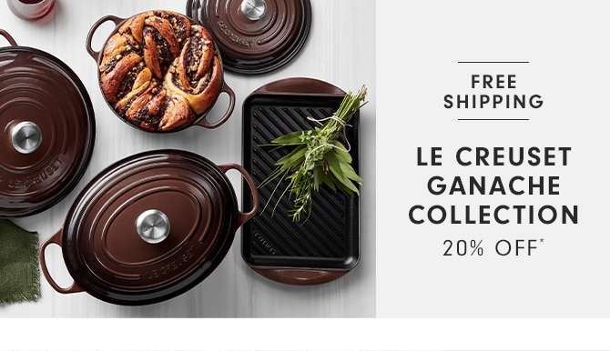 LE CREUSET GANACHE COLLECTION - 20% OFF*