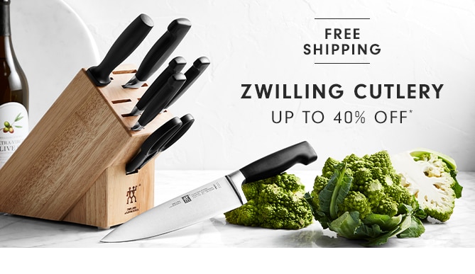 ZWILLING CUTLERY - UP TO 40% OFF*