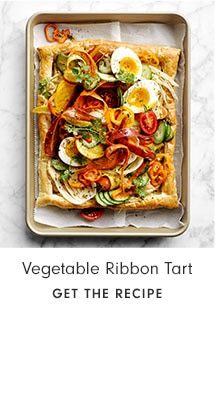 Vegetable Ribbon Tart - Get the recipe