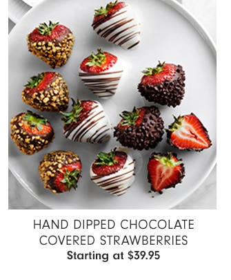 Hand Dipped Chocolate Covered Strawberries - Starting at $39.95