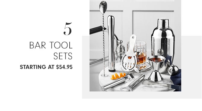 5 Bar tool Sets Starting at $54.95