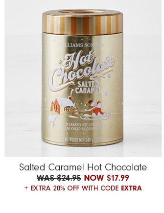 Salted Caramel Hot Chocolate NOW $17.99