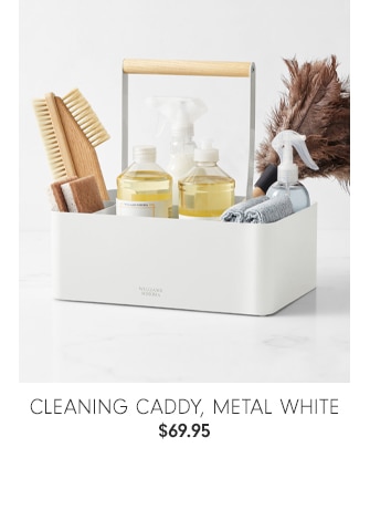 Cleaning Caddy, Metal White - $69.95