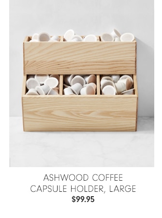 Ashwood Coffee Capsule Holder, Large - $99.95