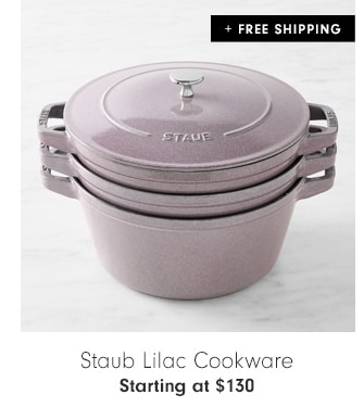 Staub Lilac Cookware - Starting at $130 