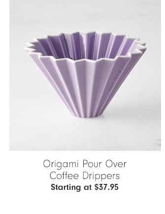 Origami Pour Over Coffee Drippers - Starting at $37.95