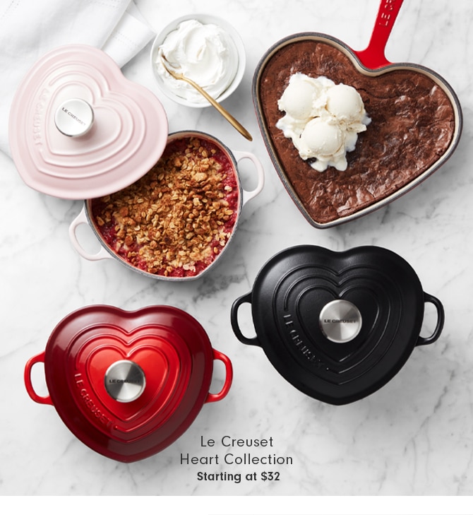 Le Creuset heart Collection - Starting at $32