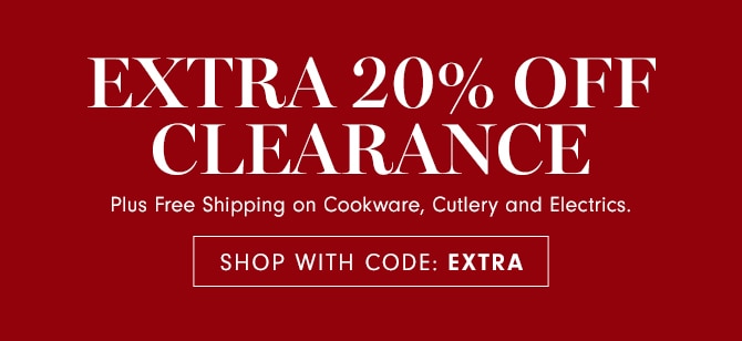 UP TO 75% OFF* CLEARANCE - SHOP NOW