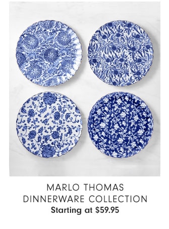 Marlo Thomas Dinnerware Collection Starting at $59.95