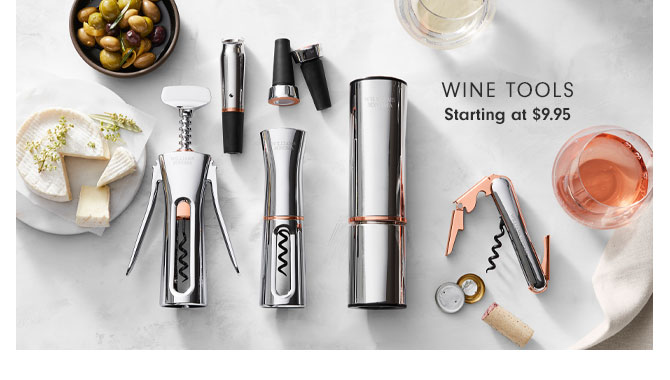 Wine Tools Starting at $9.95