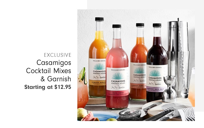 Casamigos Cocktail Mixes & Garnish - Starting at $12.95