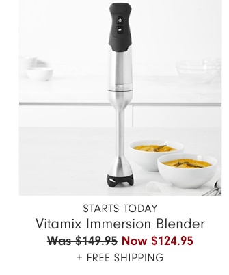 Vitamix Immersion Blender - Now $124.95 + FREE SHIPPING