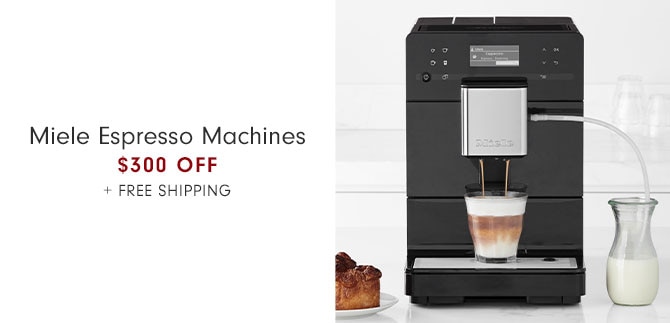 Miele Espresso Machines $300 OFF + free shipping