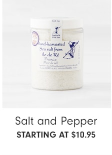  Salt and Pepper STARTING AT $10.95 