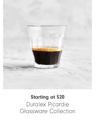 Starting at $20 Duralex Picardie Glassware Collection 