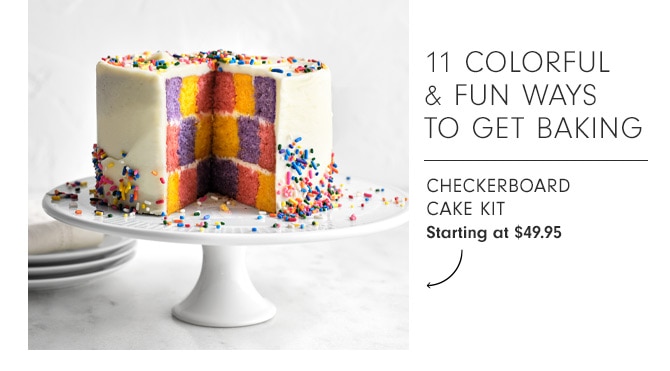 Checkerboard Cake Kit - Starting at $49.95