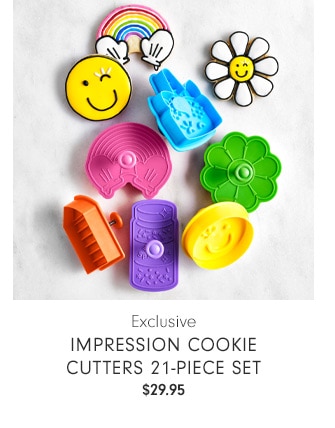 Impression Cookie Cutters 21-Piece Set - $29.95