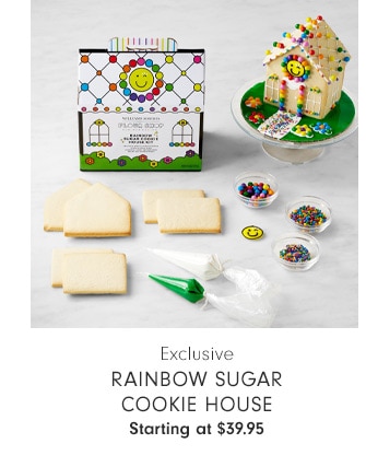 Rainbow Sugar Cookie House - Starting at $39.95