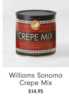 Williams Sonoma Crepe Mix $14.95