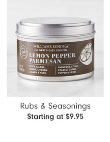 Rubs & Seasonings - Starting at $9.95