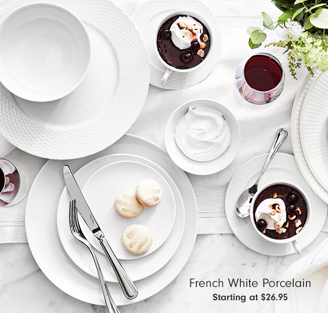 French White Porcelain - Starting at $26.95