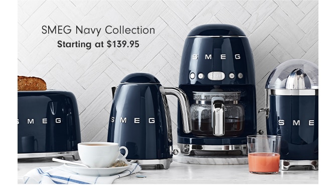 SMEG Navy Collection - Starting at $139.95