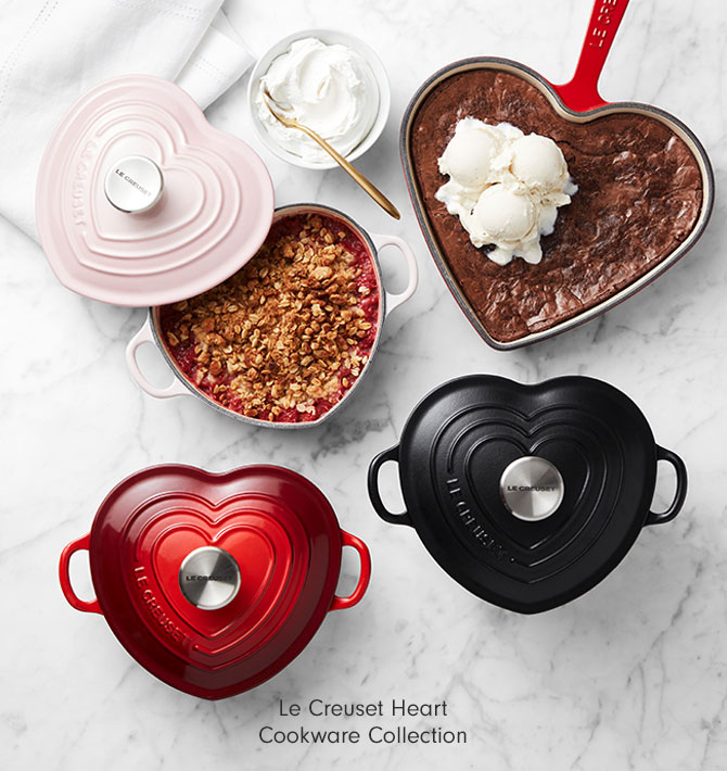 Le Creuset Heart Cookware Collection