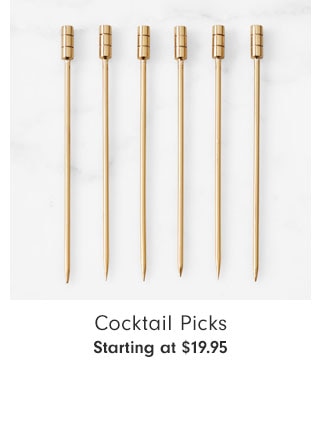 Cocktail Picks Starting at $19.95