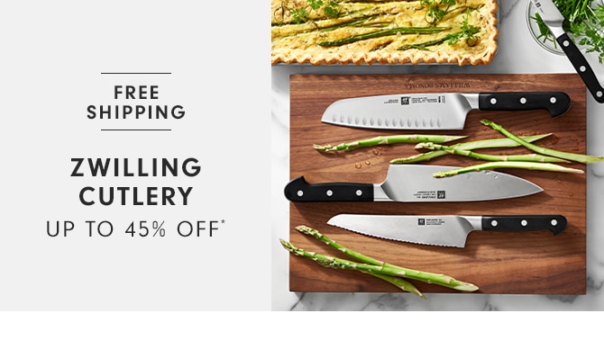 ZWILLING CUTLERY - UP TO 45% OFF*