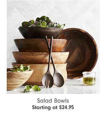 Salad Bowls Starting at $24.95