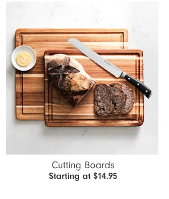 Cutting Boards Starting at $14.95