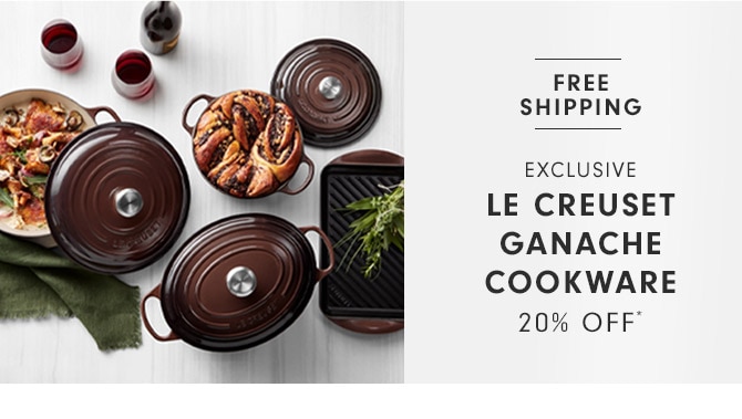 EXCLUSIVE - Le Creuset Ganache Cookware 20% OFF*