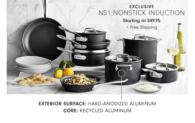 NS1 Nonstick Induction - Starting at $49.95 + Free Shipping