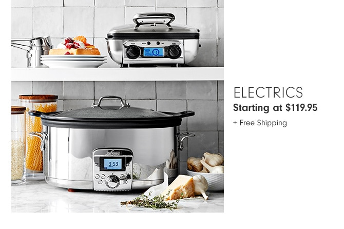 Electrics - Starting at $119.95 + Free Shipping