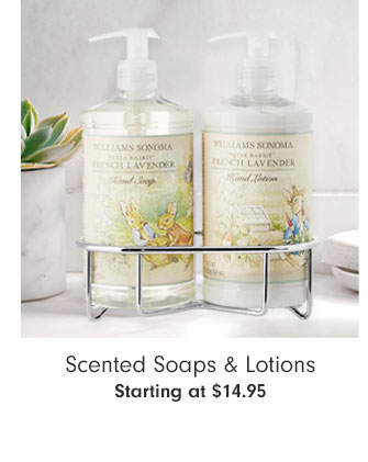 Scented Soaps & Lotions Starting at $14.95