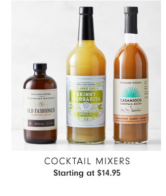 Cocktail Mixers Starting at $14.95