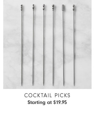 Cocktail Picks Starting at $19.95