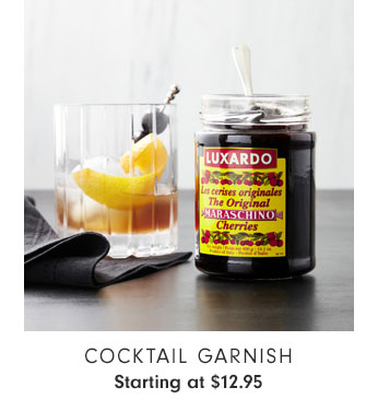 Cocktail Garnish Starting at $12.95