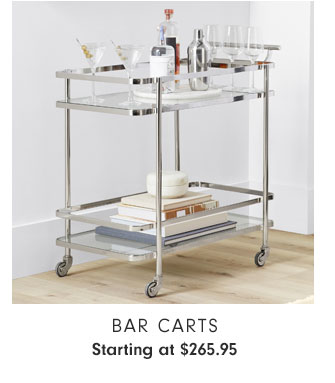 Bar Carts Starting at $265.95