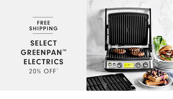 Select GreenPan™ Electrics 20% off*